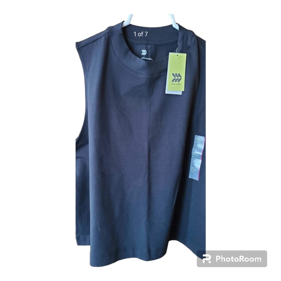 All in Motion XXL Black Sleeveless Women's Top - Picture 1 of 6